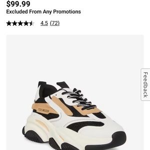 Steve Madden Sneakers women’s size 6, brand new